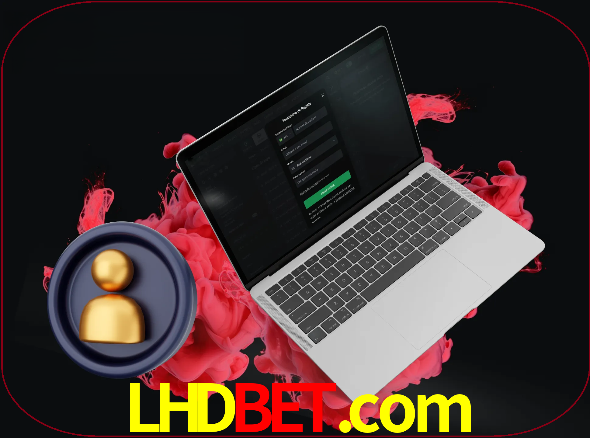 No cabeçalho do site lhdbet, clique no botão que o levará a um formulário especial onde terá de introduzir as suas informações actuais.