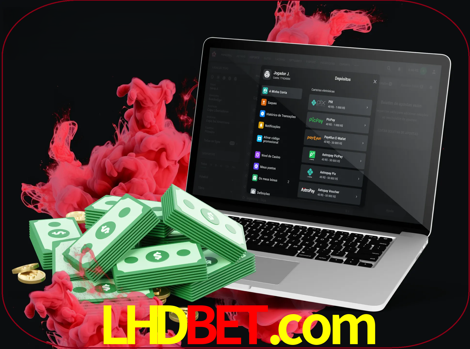 Para efetuar um depósito na sua conta lhdbet, basta escolher o método de depósito e especificar o montante.