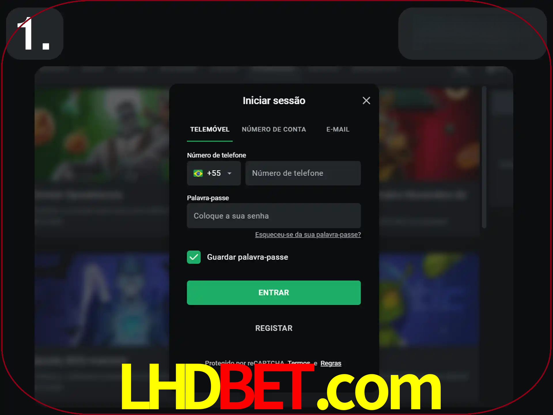 Acesse o site.